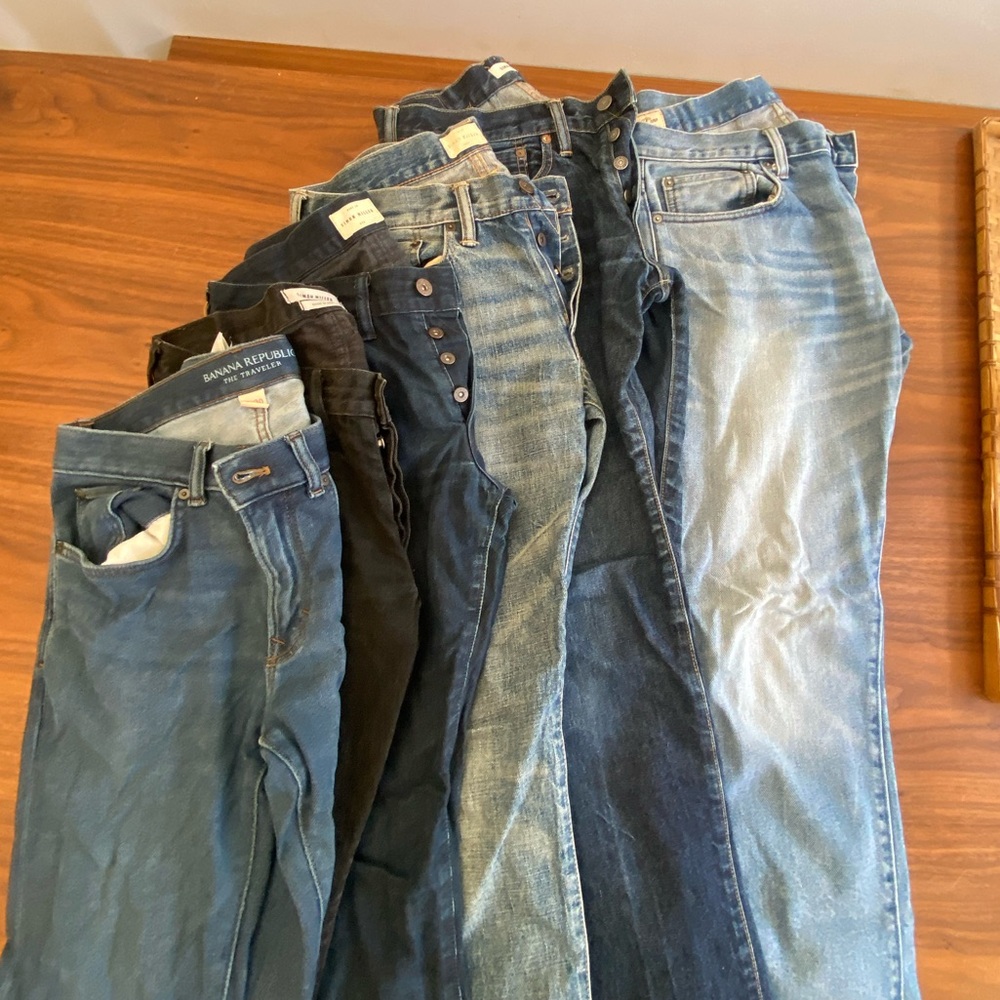 Assorted denim